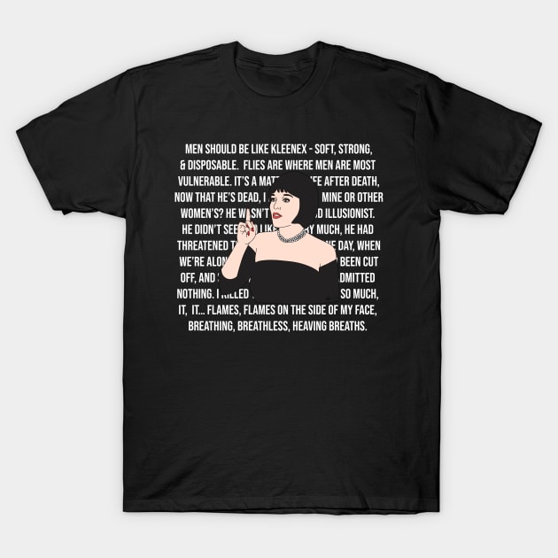 Mrs White’s Clue Quotes T-Shirt by thecompassrose